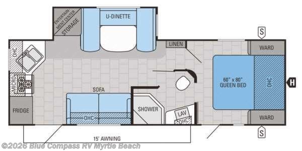 Used 2015  Jayco Jay Flight 26RKS by Jayco from Blue Compass RV Myrtle Beach in Myrtle Beach, SC
