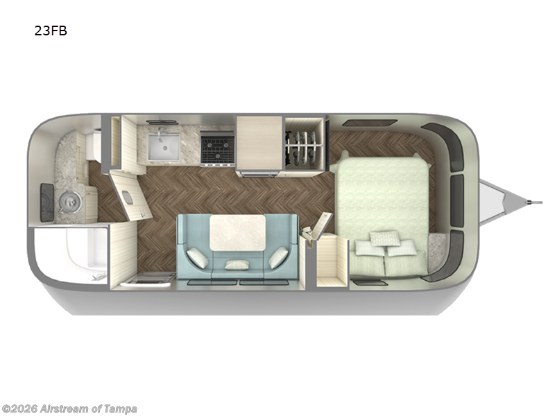 Used 2024 Airstream International 23FB Twin available in Dover, Florida