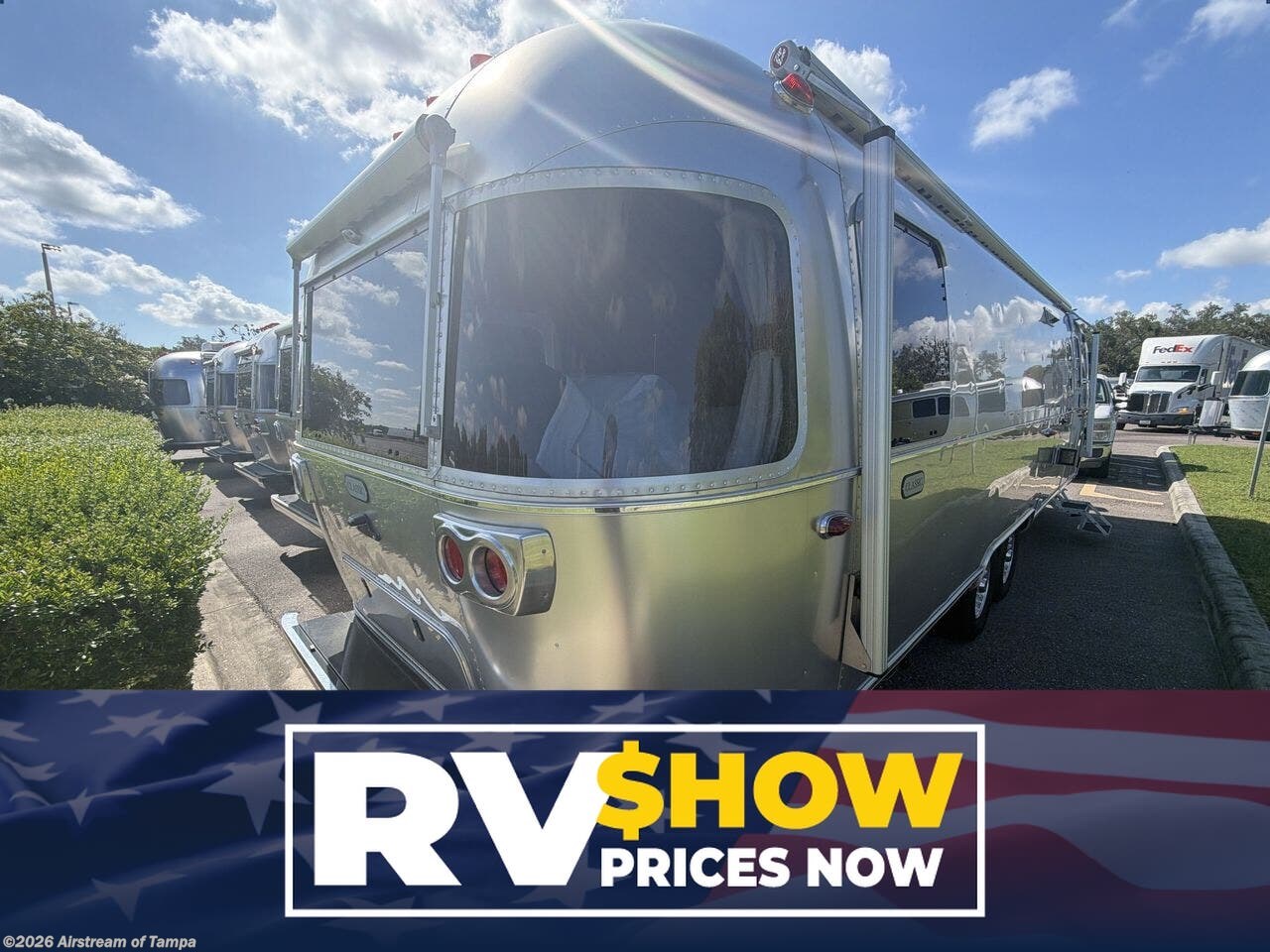 New 2026 Airstream Classic 30RB available in Dover, Florida