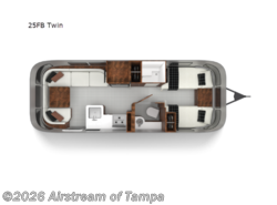 Used 2025 Airstream Globetrotter 25FB Twin available in Dover, Florida