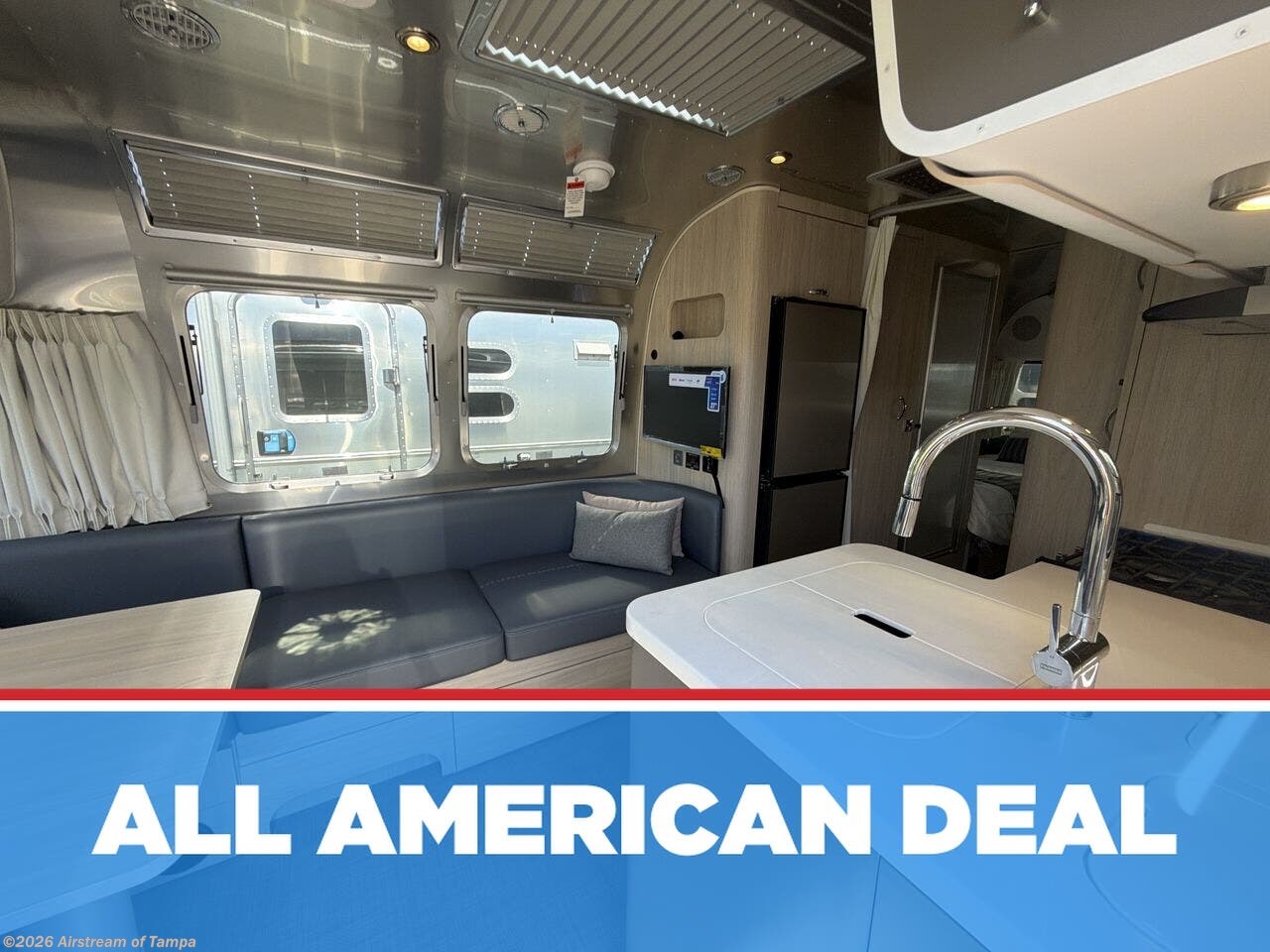 New 2026 Airstream Globetrotter 25FB Twin available in Dover, Florida