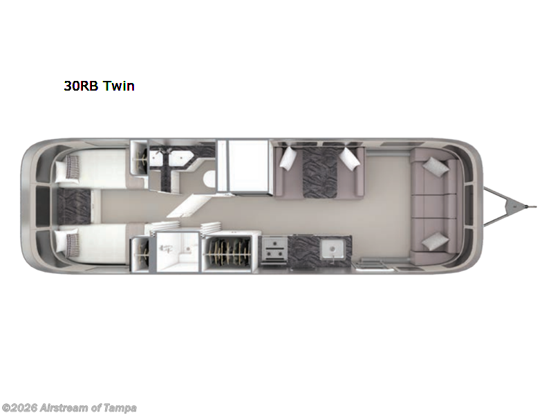 Used 2022 Airstream Classic 30RB Twin available in Dover, Florida