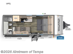 Used 2022 Forest River Cherokee Wolf Pup 16fq available in Dover, Florida