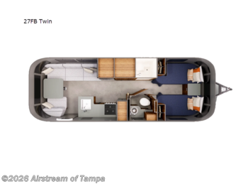 New 2027 Airstream Trade Wind 27FB Twin available in Dover, Florida
