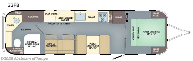 Used 2019 Airstream Classic 33FB available in Dover, Florida