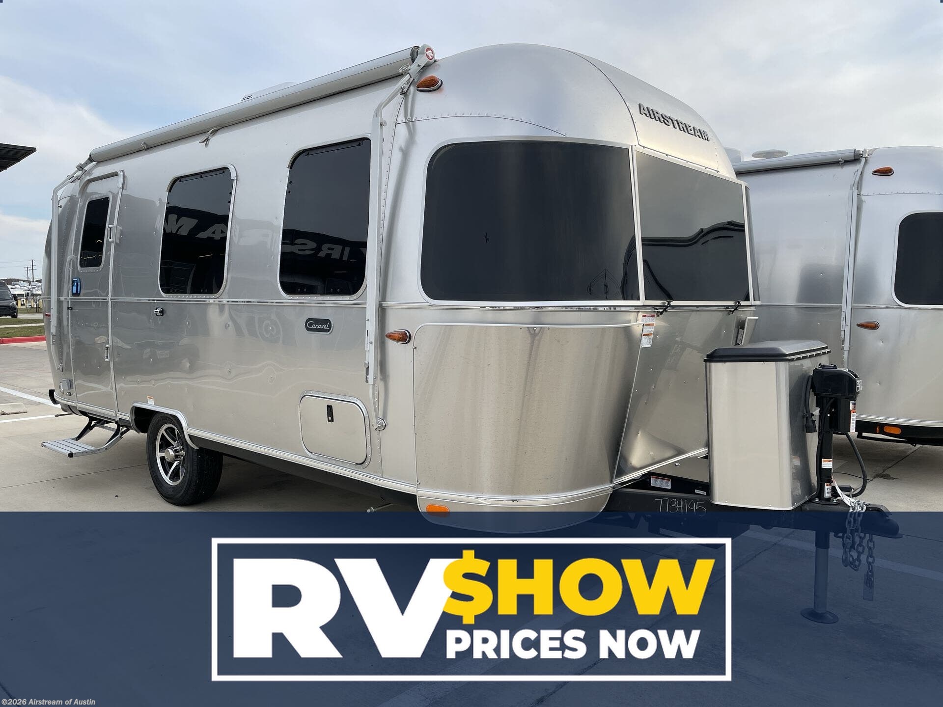 New 2026 Airstream Caravel 22FB available in Buda, Texas