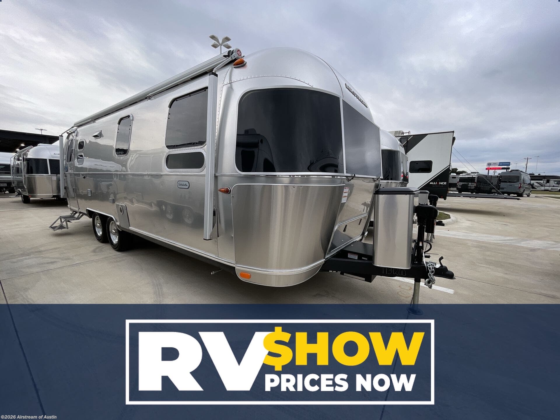 New 2026 Airstream Globetrotter 27FBQ available in Buda, Texas
