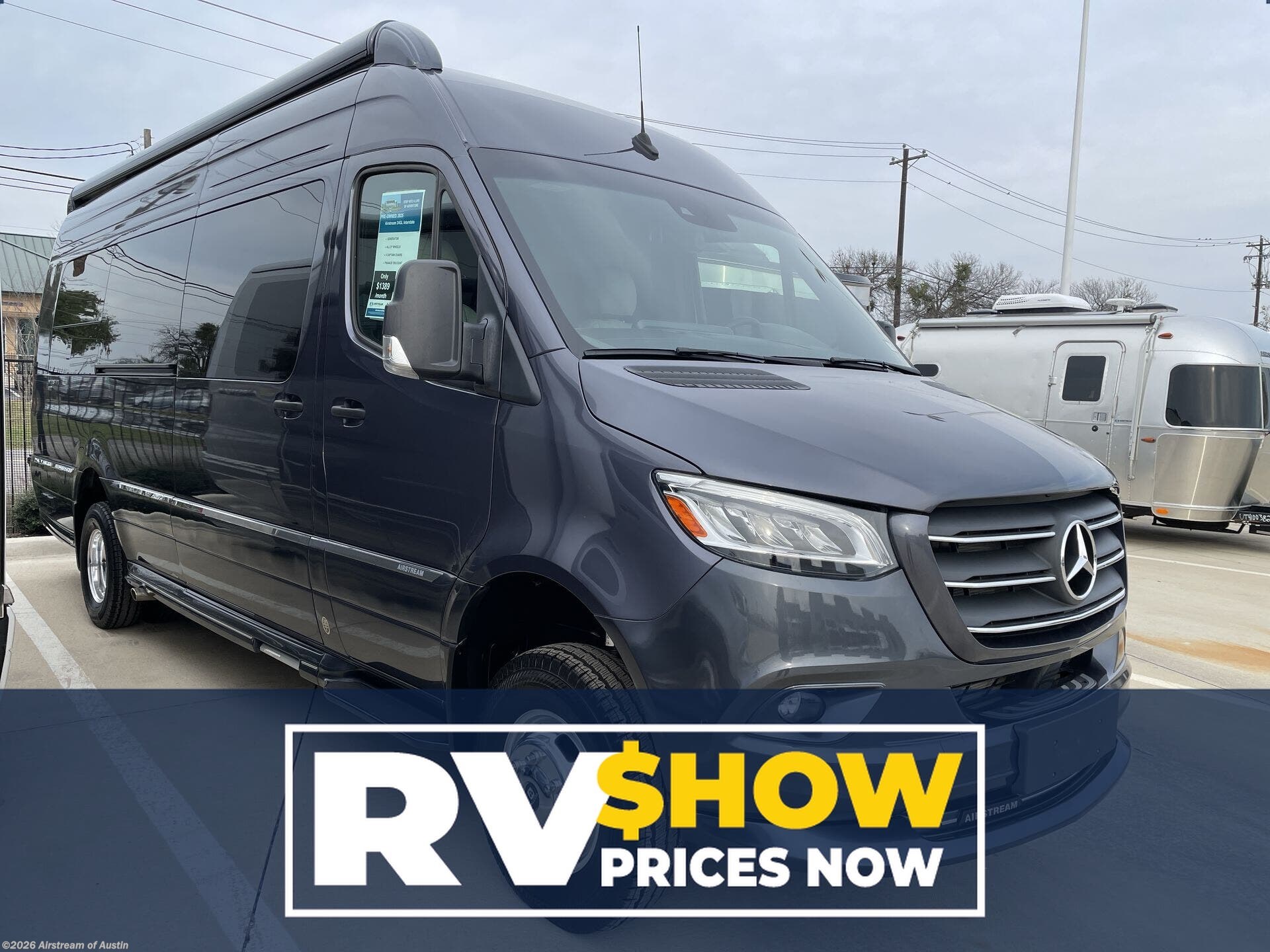 Used 2025 Airstream Interstate 24GL Std. Model available in Buda, Texas
