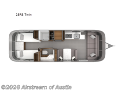 New 2026 Airstream Classic 28RB Twin available in Buda, Texas