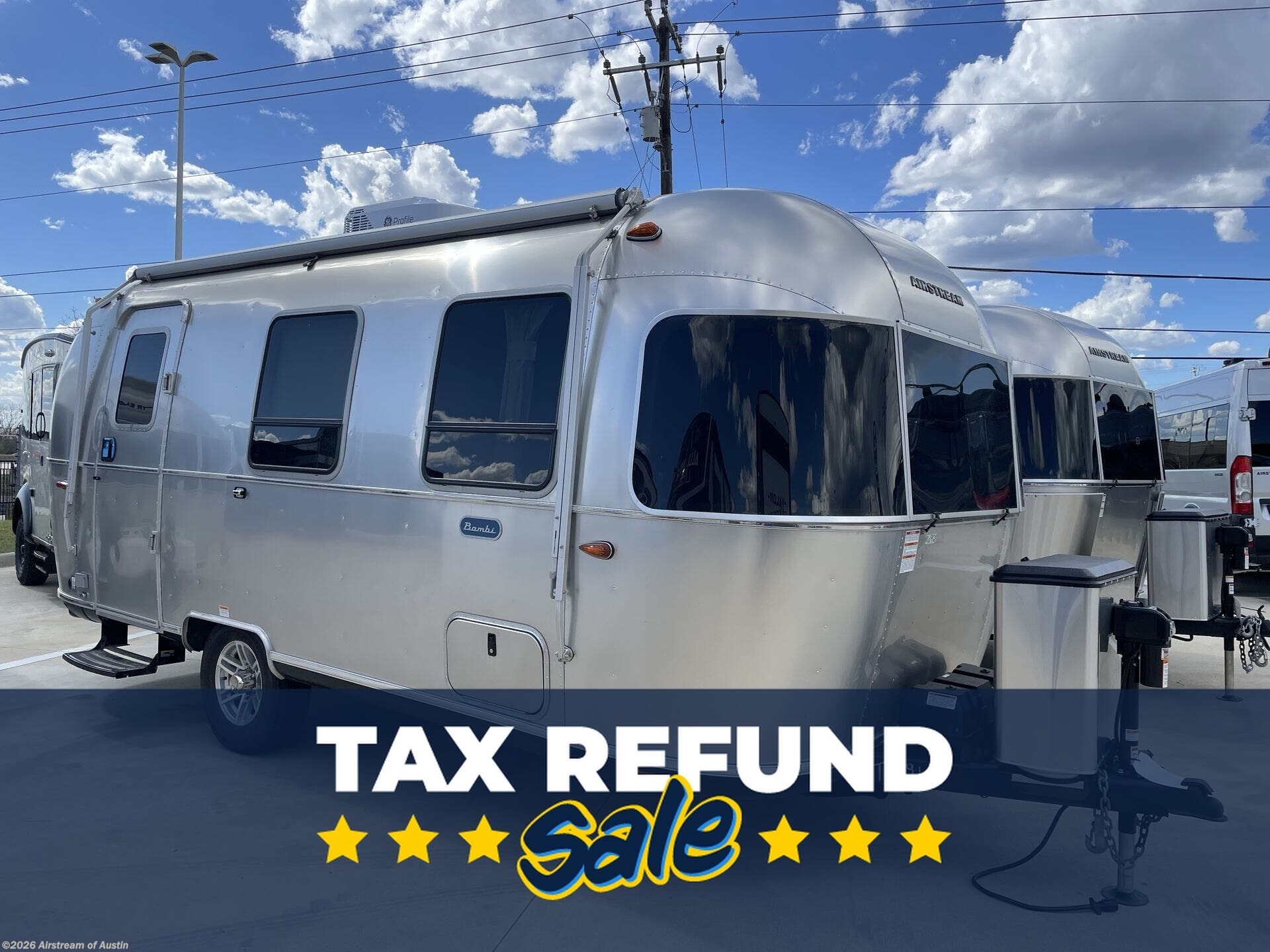 New 2026 Airstream Bambi 22FB available in Buda, Texas