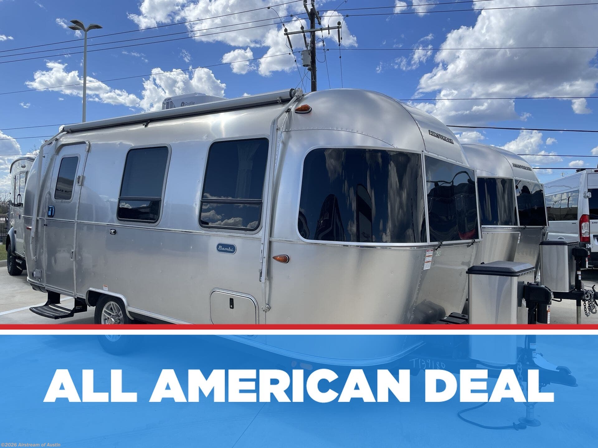 New 2026 Airstream Bambi 22FB available in Buda, Texas