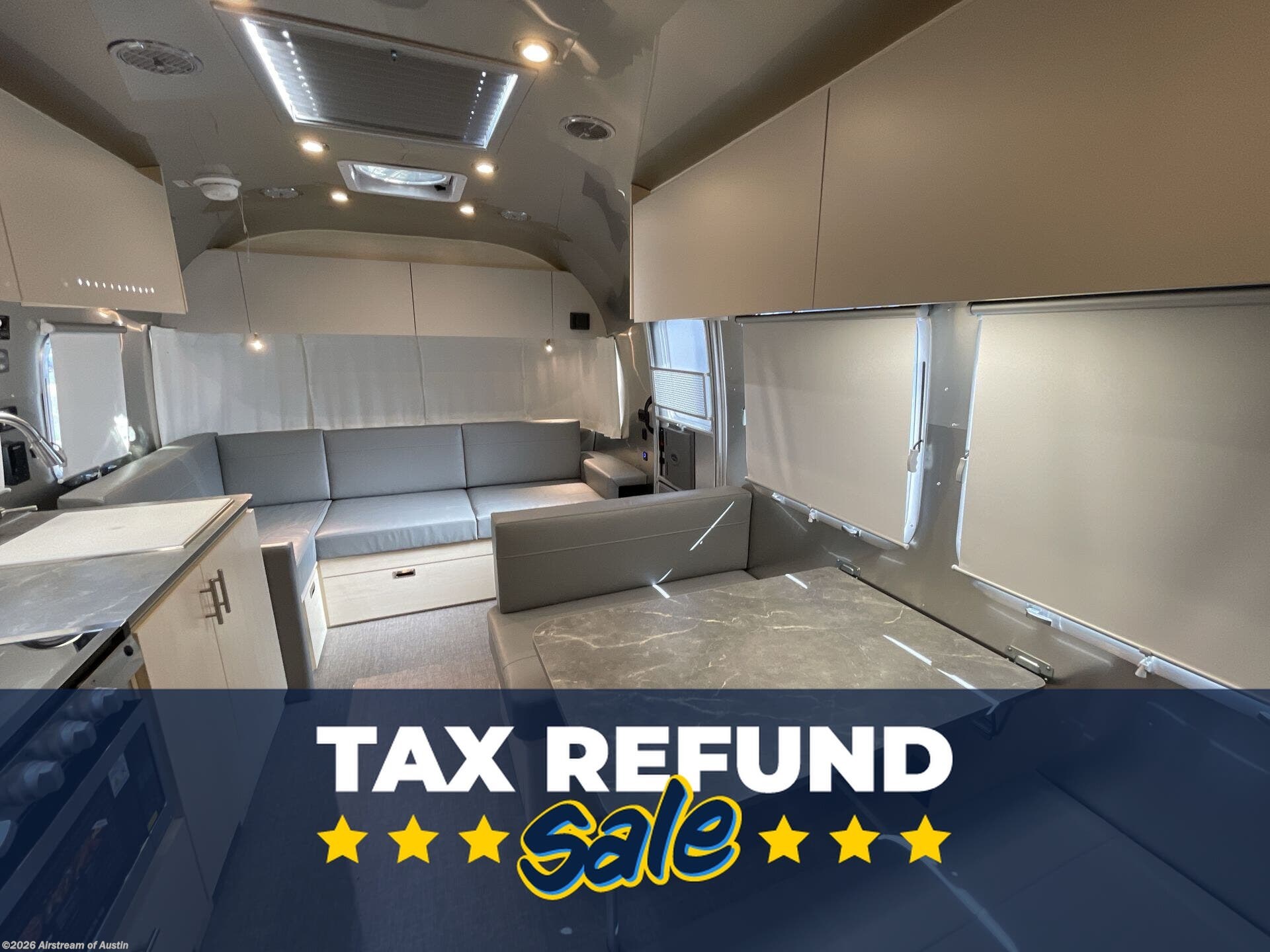 New 2026 Airstream Flying Cloud 28RB Twin available in Buda, Texas