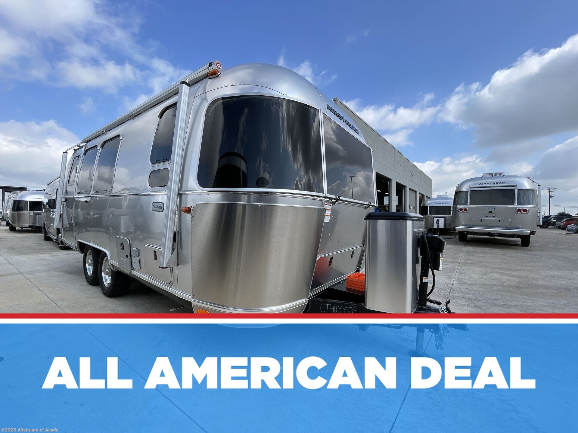Used 2021 Airstream Globetrotter 23FB Twin available in Buda, Texas
