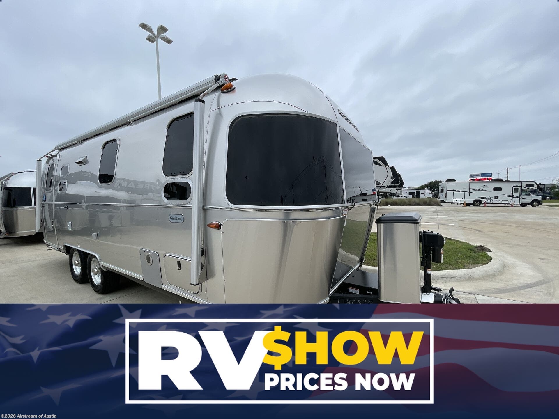 New 2026 Airstream Globetrotter 25FB available in Buda, Texas