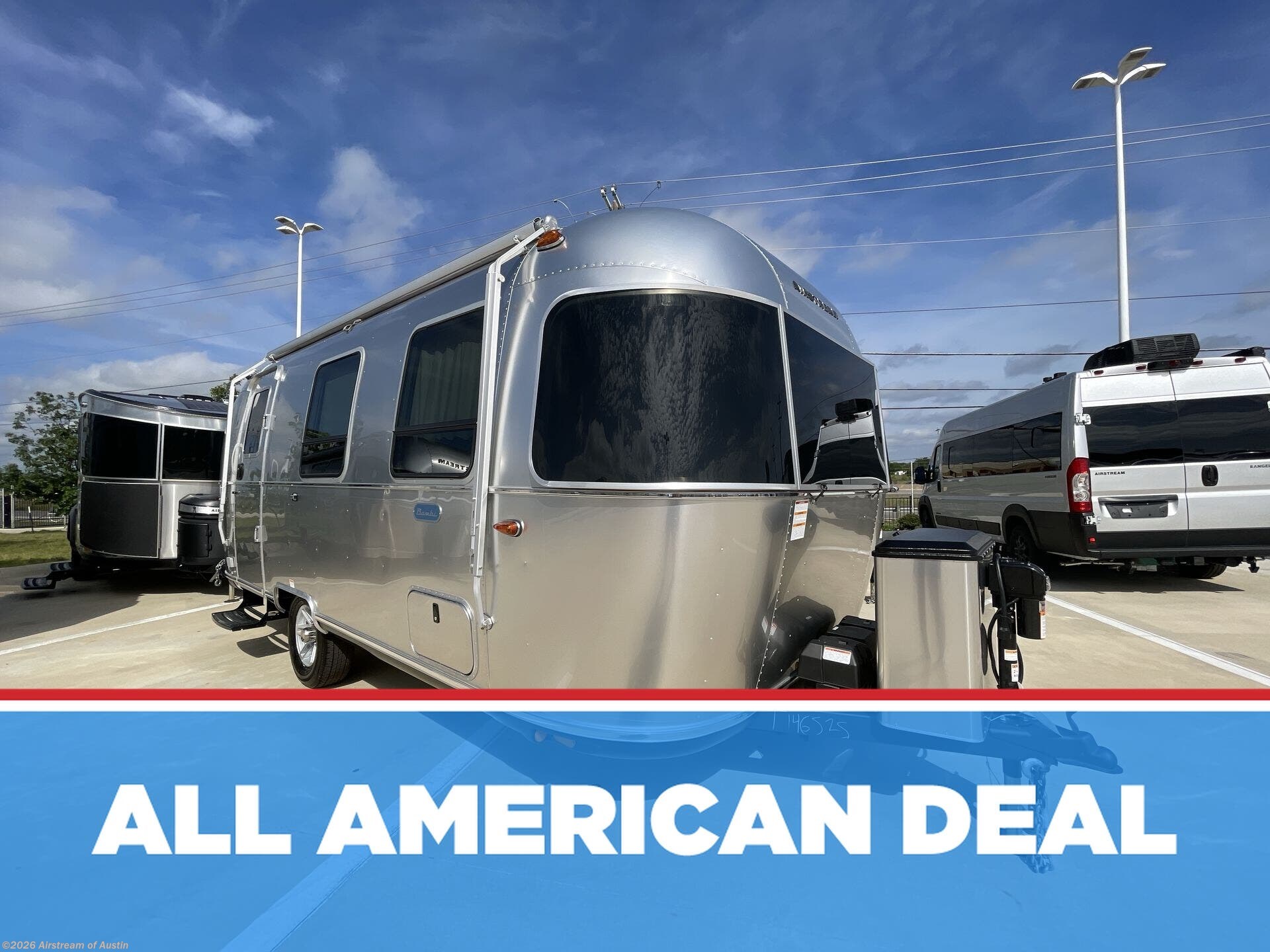 New 2026 Airstream Bambi 22FB available in Buda, Texas