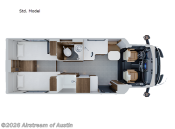 New 2026 Airstream Atlas 25RT Std. Model available in Buda, Texas