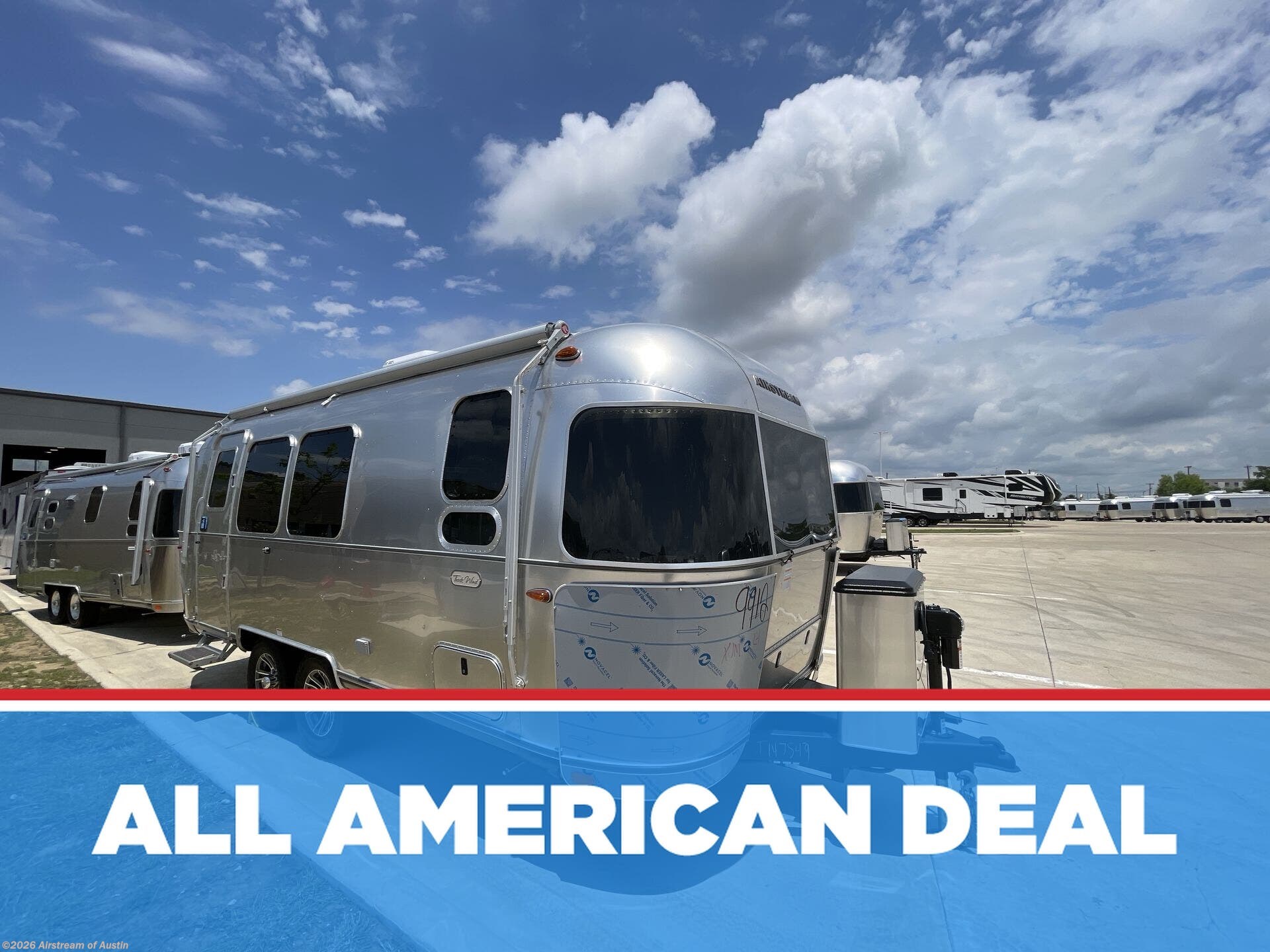 New 2026 Airstream Trade Wind 23FB Twin available in Buda, Texas