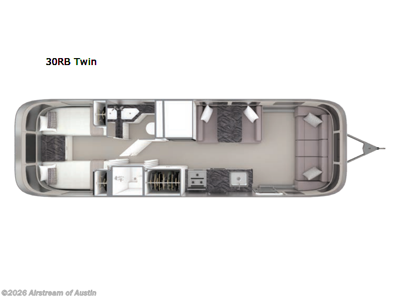 Used 2025 Airstream Classic 30RB Twin available in Buda, Texas