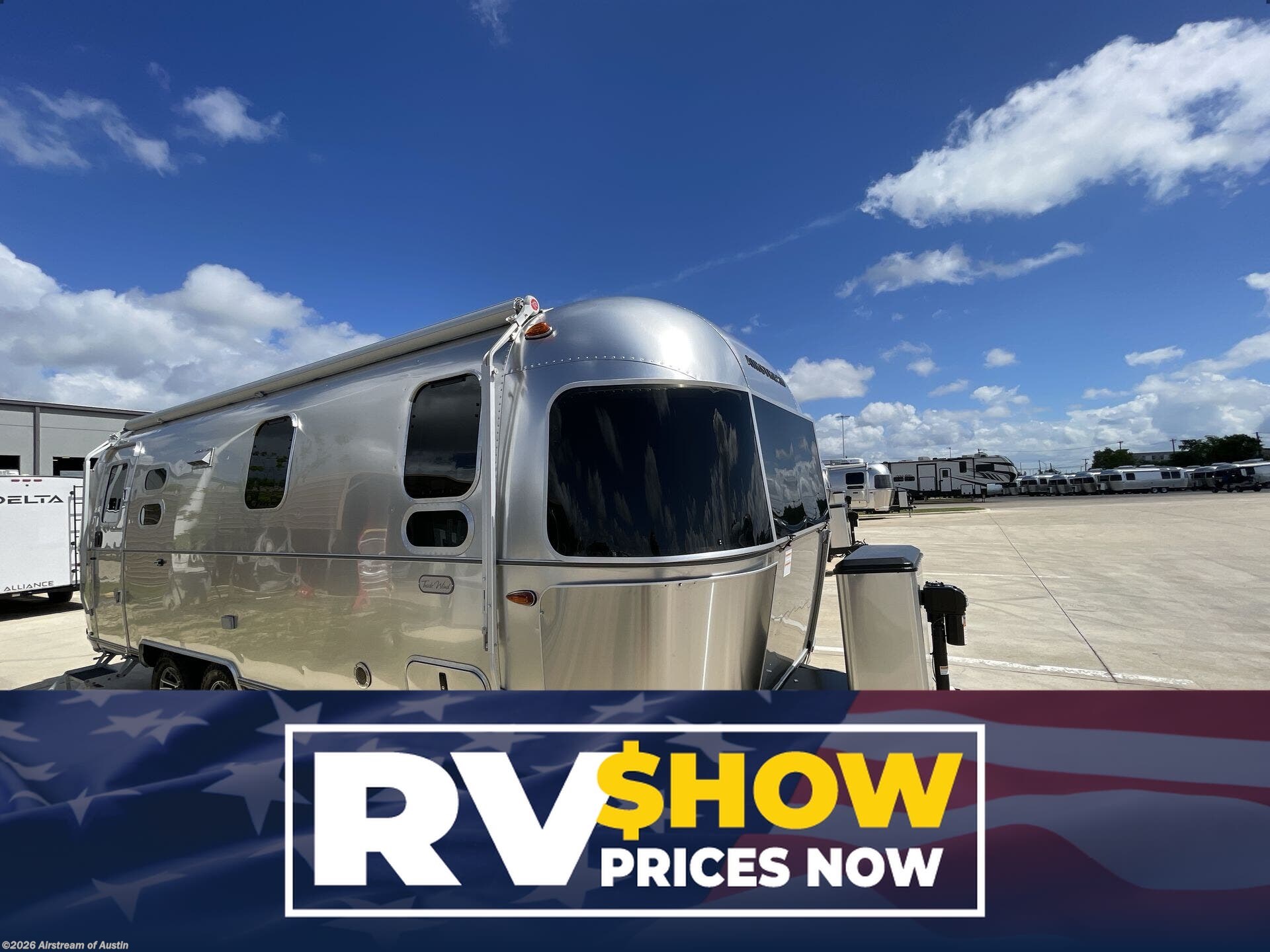New 2026 Airstream Trade Wind 25FB available in Buda, Texas