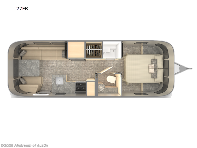 Used 2025 Airstream Flying Cloud 27FB available in Buda, Texas