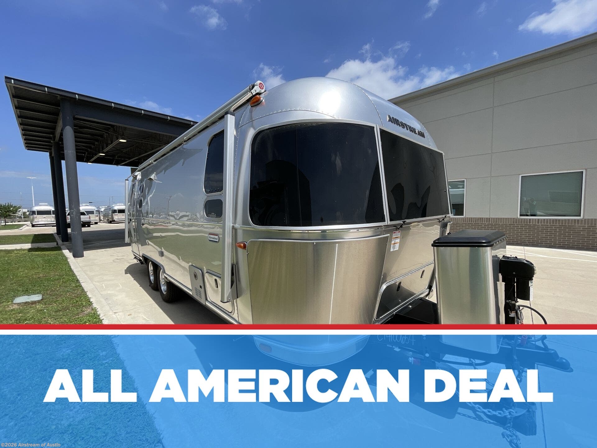 Used 2022 Airstream International 25FB Twin available in Buda, Texas
