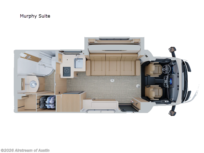 New 2027 Airstream Atlas 25MS Murphy Suite available in Buda, Texas