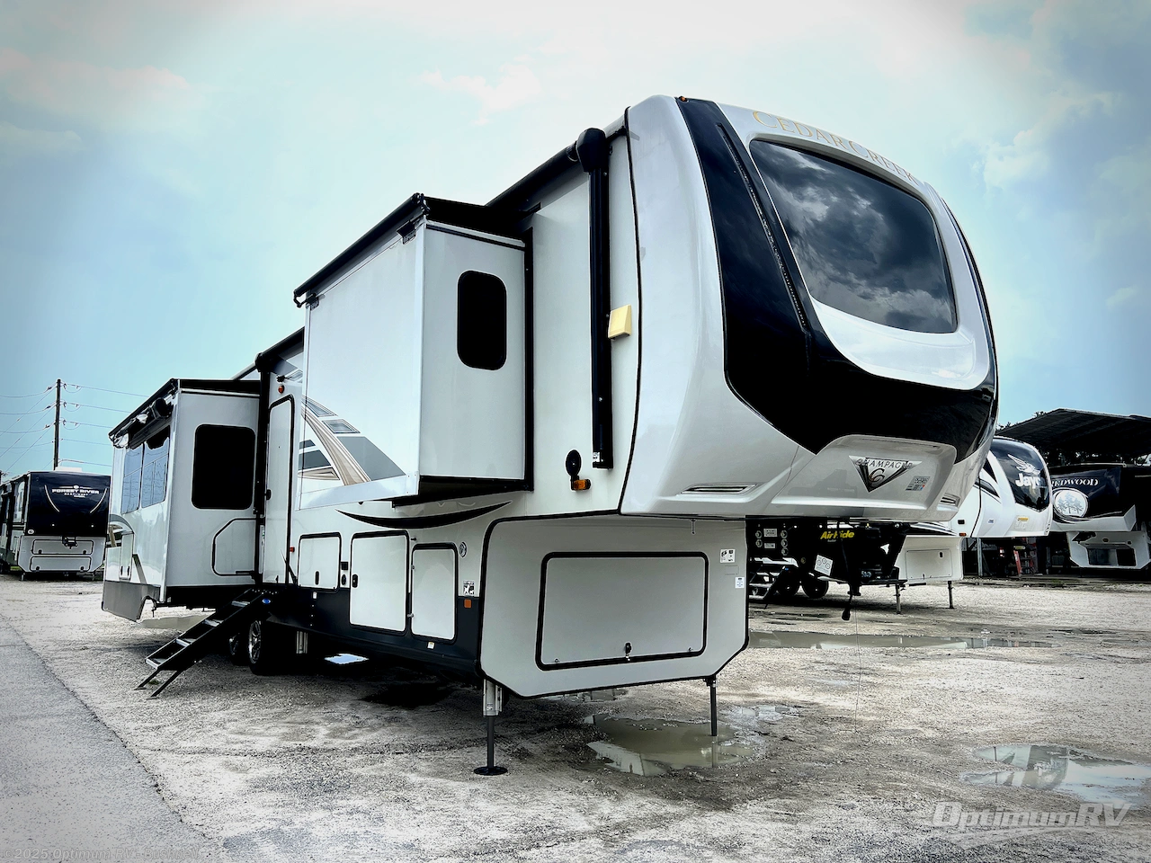 Used 2021 Forest River Cedar Creek Champagne Edition 38EKS available in Bushnell, Florida