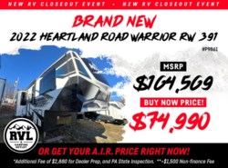 New 2022 Heartland Road Warrior RW 391 available in Adamsburg, Pennsylvania