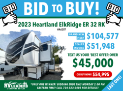 New 2023 Heartland ElkRidge ER 32 RK available in Adamsburg, Pennsylvania