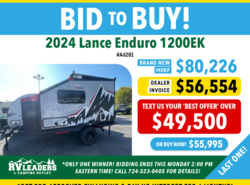 New 2024 Lance Enduro 1200EK available in Adamsburg, Pennsylvania