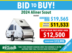 New 2024 Aliner Scout Base available in Adamsburg, Pennsylvania