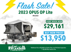 Used 2023 OPUS OP LITE Base available in Adamsburg, Pennsylvania