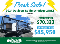 Used 2024 Outdoors RV Mountain Series Timber Ridge 24BKS available in Adamsburg, Pennsylvania