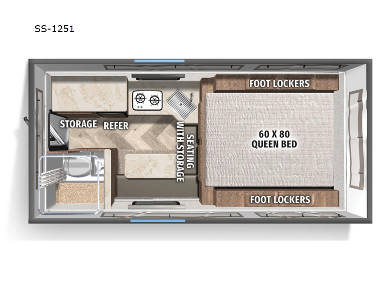 New 2026 Palomino Backpack Edition SS-1251 available in Adamsburg, Pennsylvania