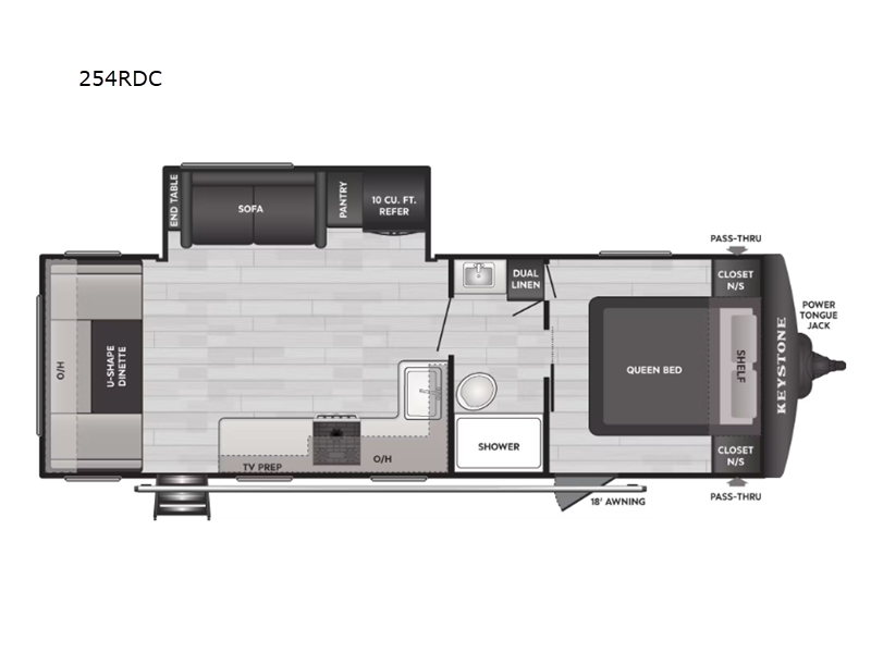 New 2026 Keystone Springdale Classic 254RDC available in Adamsburg, Pennsylvania
