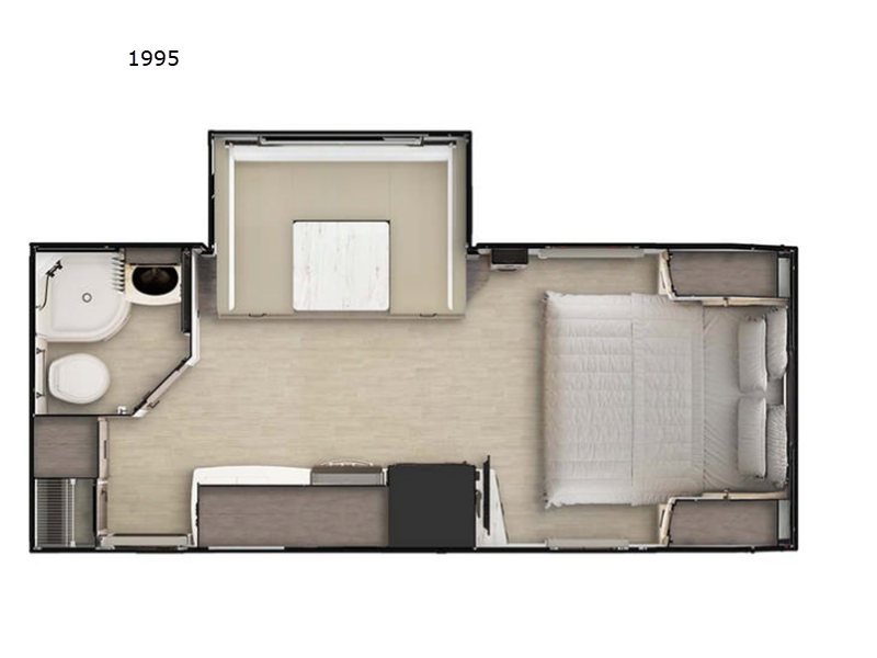 New 2026 Lance  Lance Travel Trailers 1995 available in Adamsburg, Pennsylvania