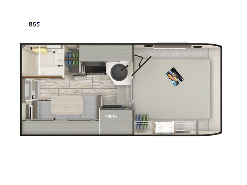 New 2026 Lance  Lance Truck Campers 865 available in Adamsburg, Pennsylvania