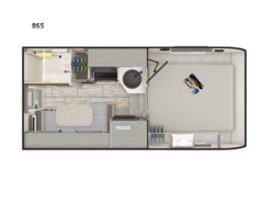 New 2026 Lance Lance Truck Campers 865 available in Adamsburg, Pennsylvania