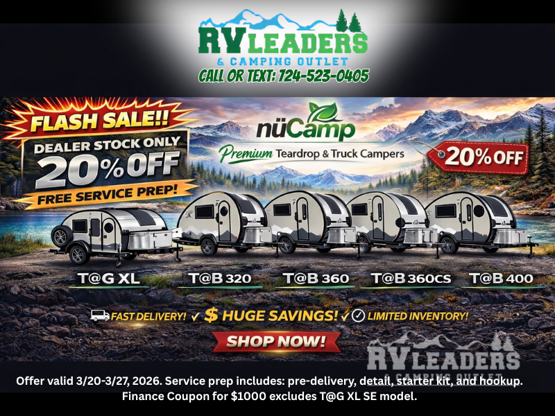 New 2026 NuCamp TAB 400 Boondock available in Adamsburg, Pennsylvania