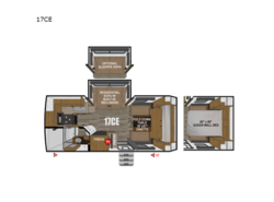 New 2026 Outdoors RV Creek Side Titanium Series 17CE available in Adamsburg, Pennsylvania