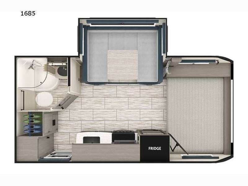 New 2022 Lance  Lance Travel Trailers 1685 available in Adamsburg, Pennsylvania