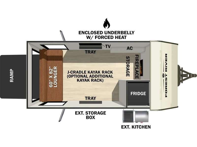 New 2026 Forest River No Boundaries NB10.4 available in Adamsburg, Pennsylvania