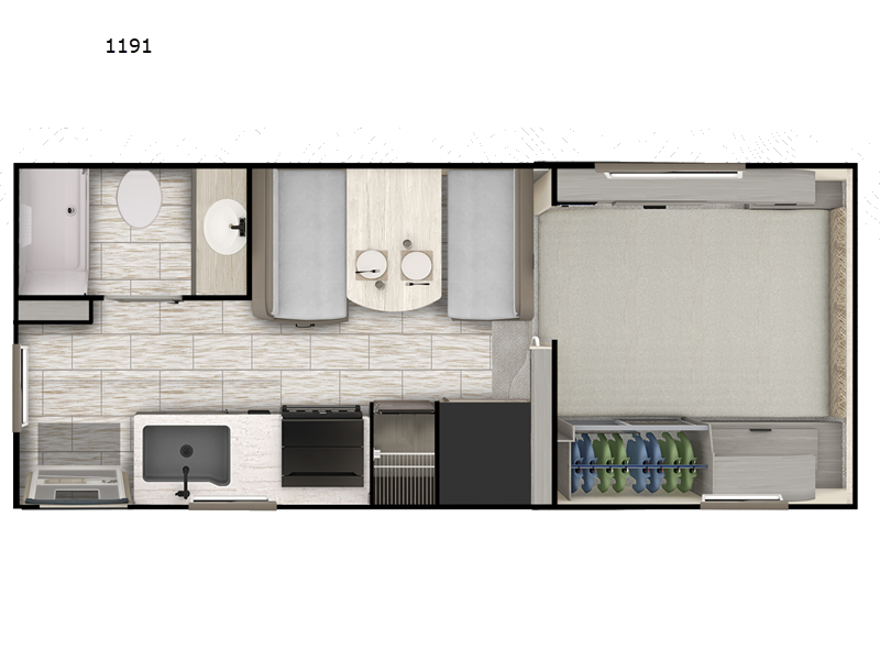 New 2026 Lance  Lance Truck Campers 1191 available in Adamsburg, Pennsylvania
