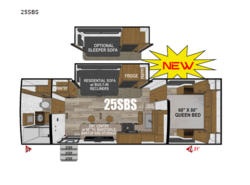 New 2026 Outdoors RV Timber Ridge Mountain Series 25SBS available in Adamsburg, Pennsylvania