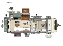 New 2027 Forest River No Boundaries NB20.6 available in Adamsburg, Pennsylvania