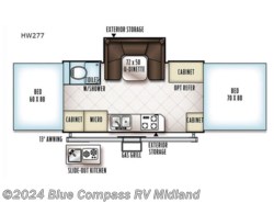 Used 2018 Forest River Rockwood High Wall Series HW277 available in Midland, Michigan