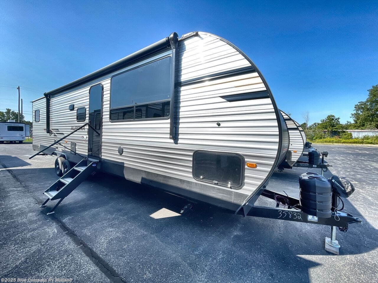New 2026 Forest River Aurora 34BHTS (2 Queen Beds) available in Midland, Michigan