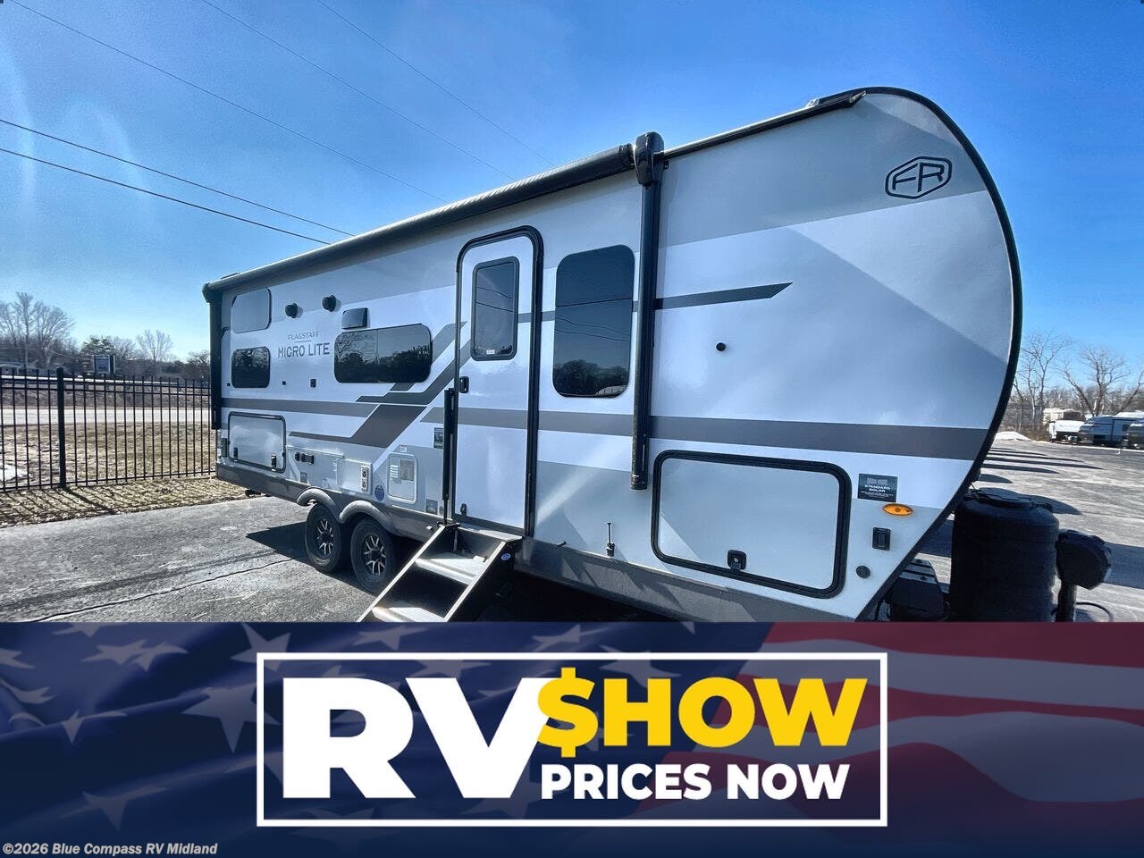 New 2026 Forest River Flagstaff Micro Lite 25BRDS available in Midland, Michigan
