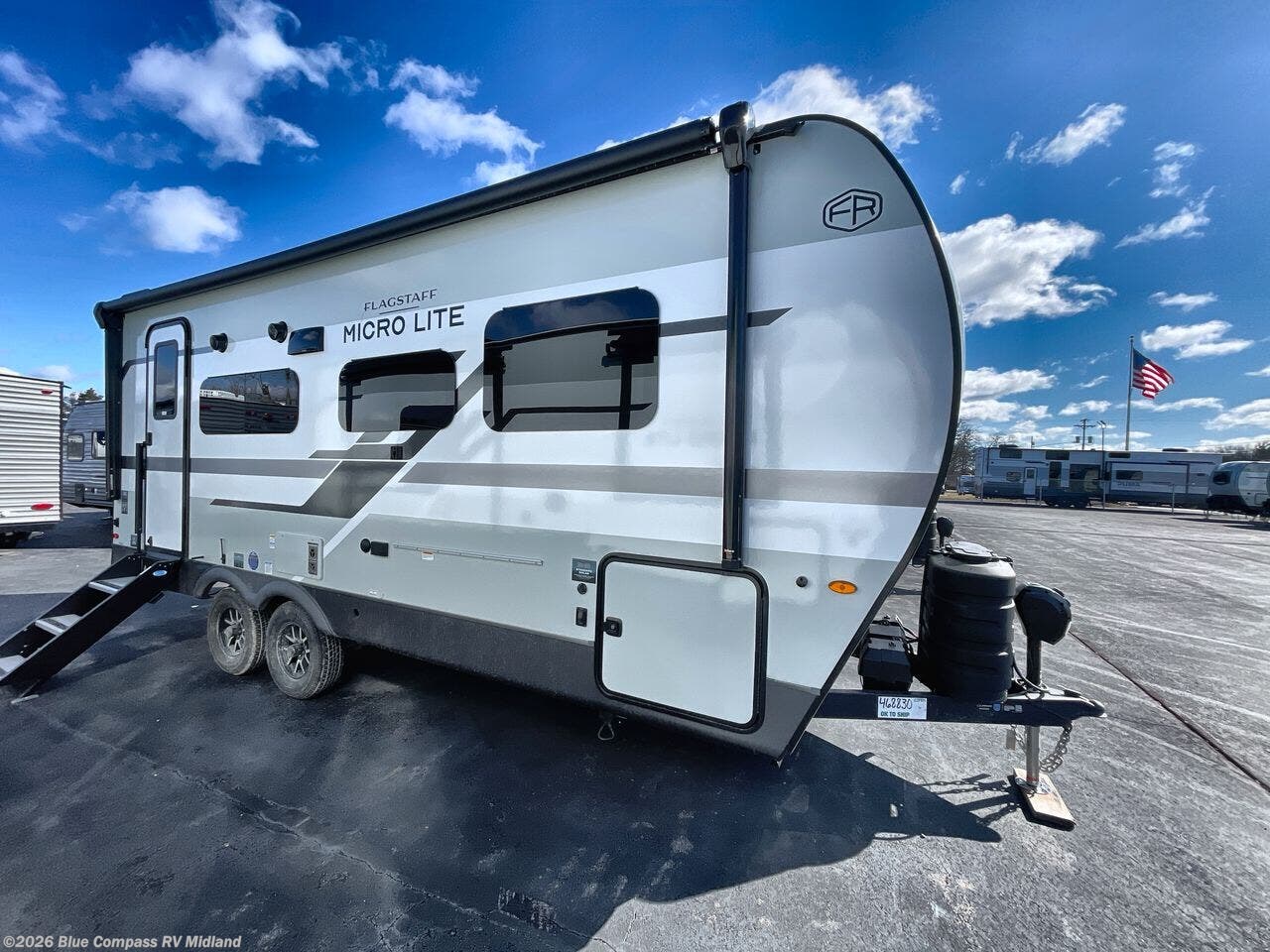 New 2026 Forest River Flagstaff Micro Lite 22FBS available in Midland, Michigan