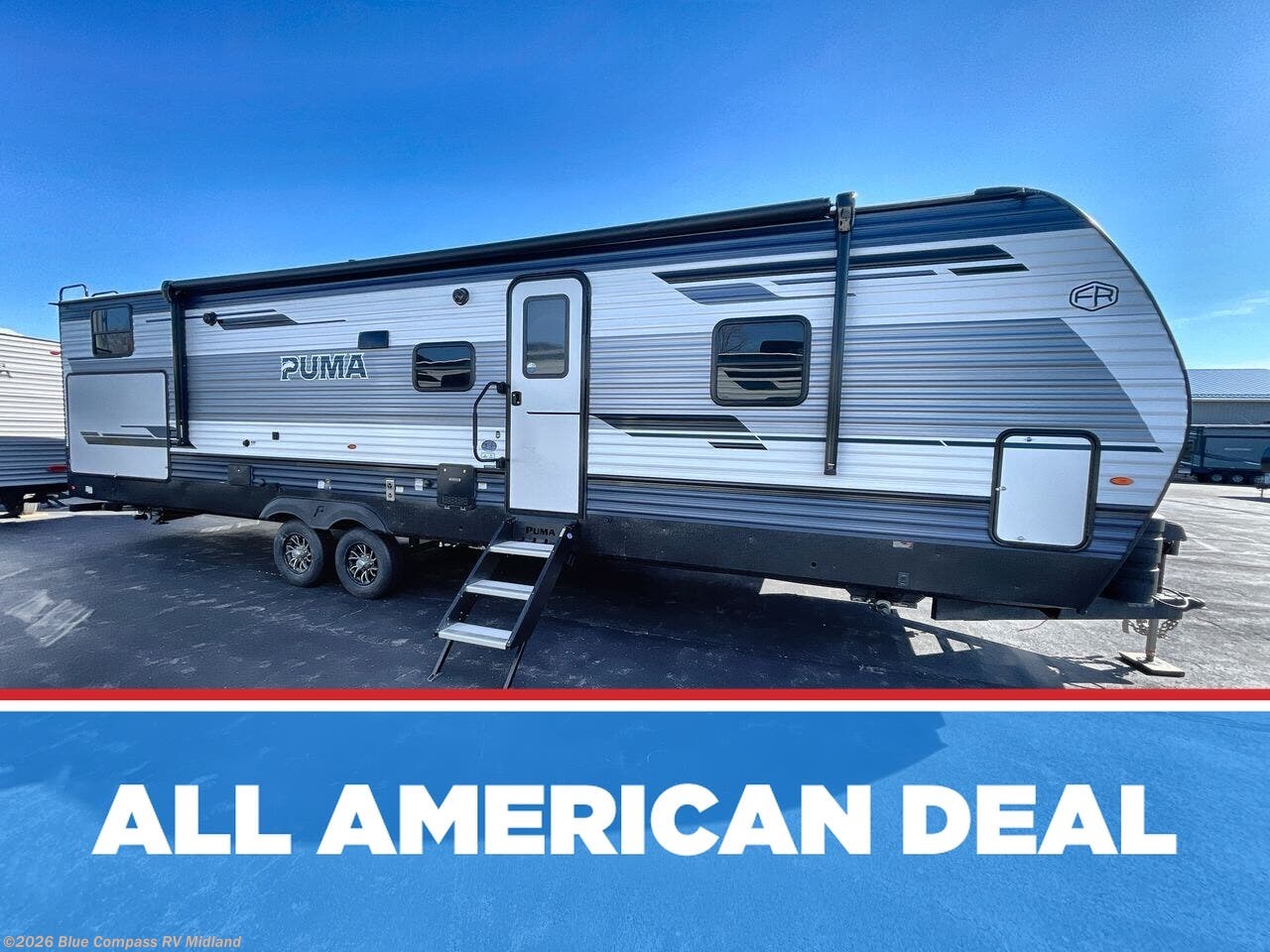 New 2026 Forest River Puma 32RBFQ available in Midland, Michigan